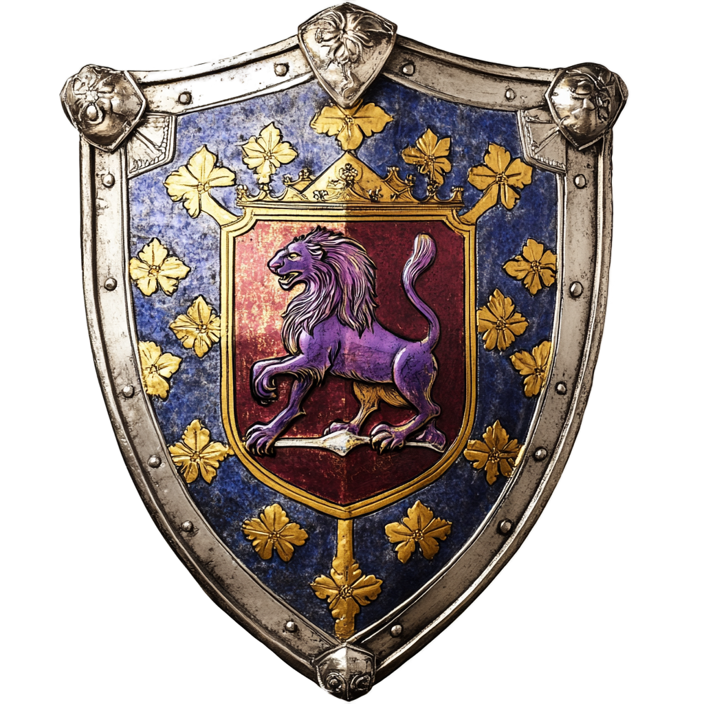 Conde de Saldaña coat of arms